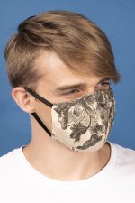 Jim Thompson Toile du Jouy Face Masks in Black (Set 1B) - Image 5