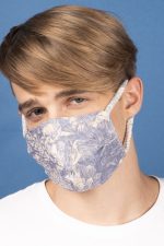 Jim Thompson Toile du Jouy Face Masks in Blue (Set 1C) - Image 4