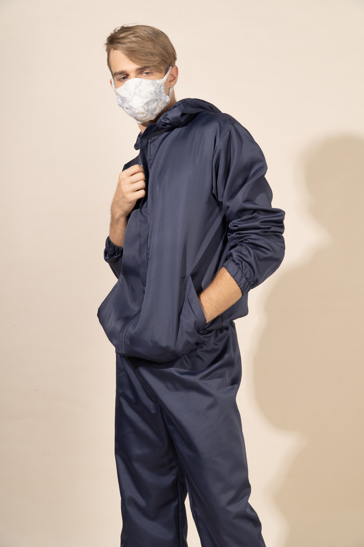 Atelier-Debbie-Co-Finn-Navy-Coordinates-Protective-Outerwear-DSC07888 Finn in Navy Protective Outerwear Coordinates - Image 1