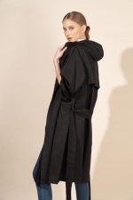 June in Black Protective Outerwear - Image 5