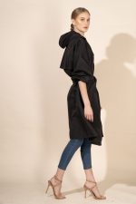 June in Black Protective Outerwear - Image 7