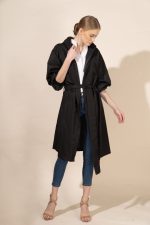 June in Black Protective Outerwear - Image 8