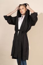 June in Black Protective Outerwear