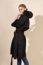 June in Black Protective Outerwear - Image 10