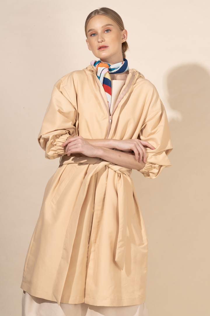 June in Nude Protective Outerwear