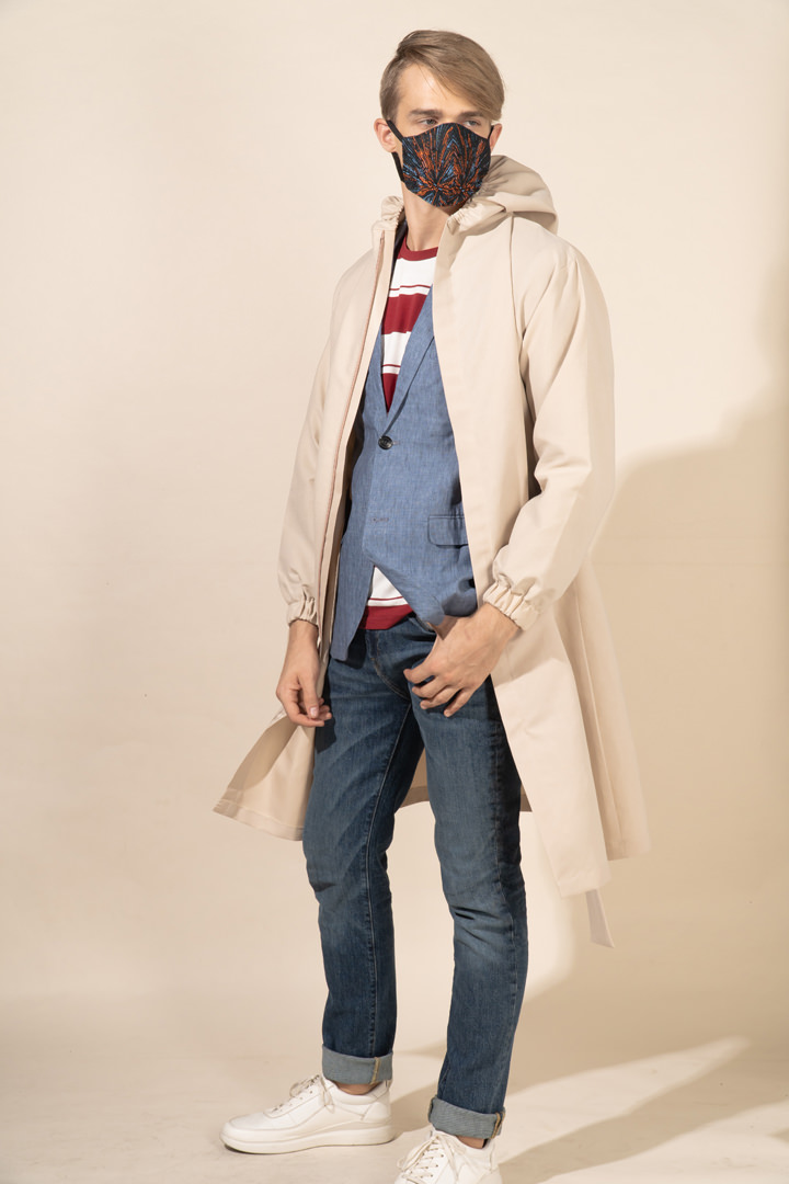 Sloan in Beige Protective Outerwear
