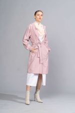 June in Blush Protective Outerwear Coat - Image 2