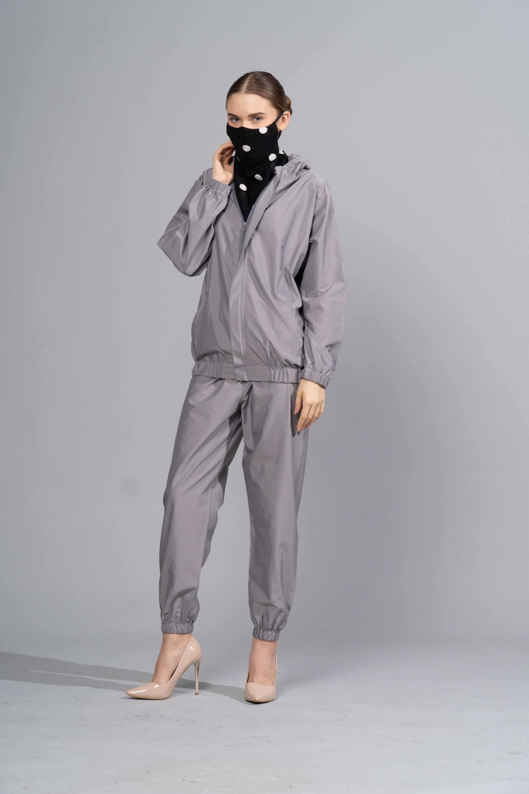Quin Protective Outerwear Jacket only in Charcoal Grey