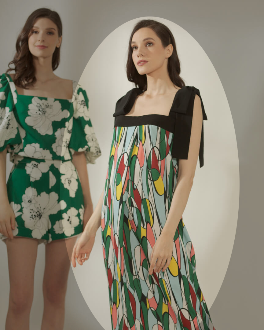 Sao Jose in Multi-coloured Graphic Print