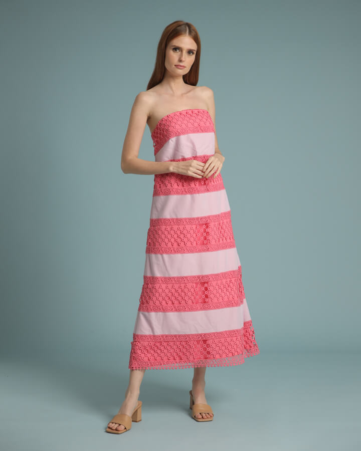 5R7A2193 Rue in Salmon and Lilac - Image 1