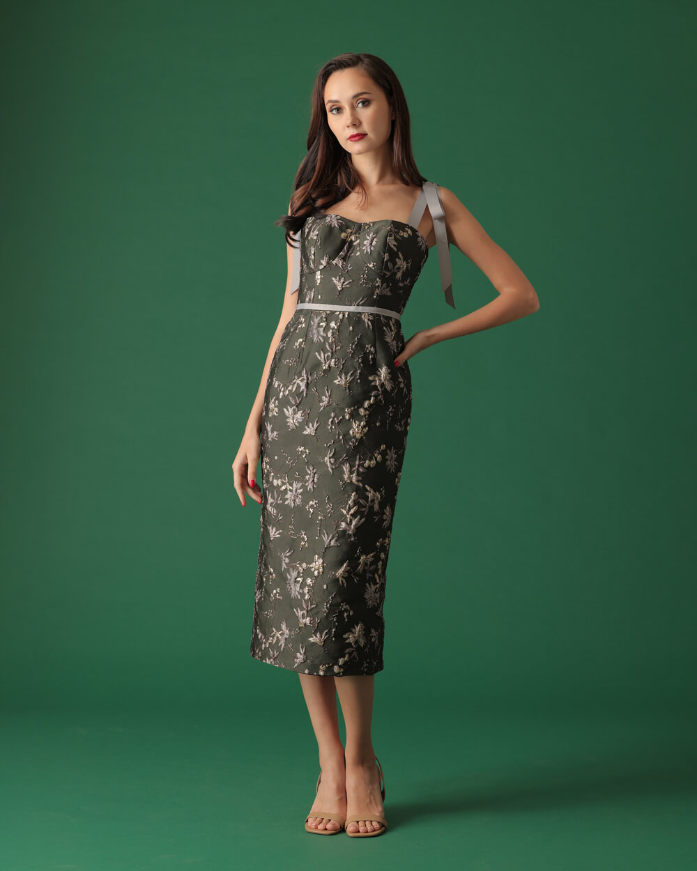 070A5601 Kye in Moss Green - Image 1