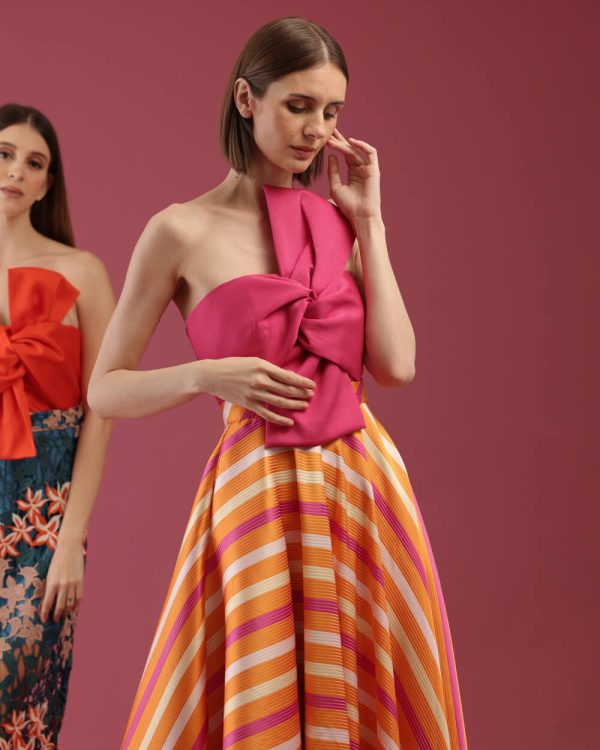 Diorelle in Fuchsia and Orange - Image 4