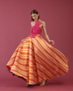 Diorelle in Fuchsia and Orange