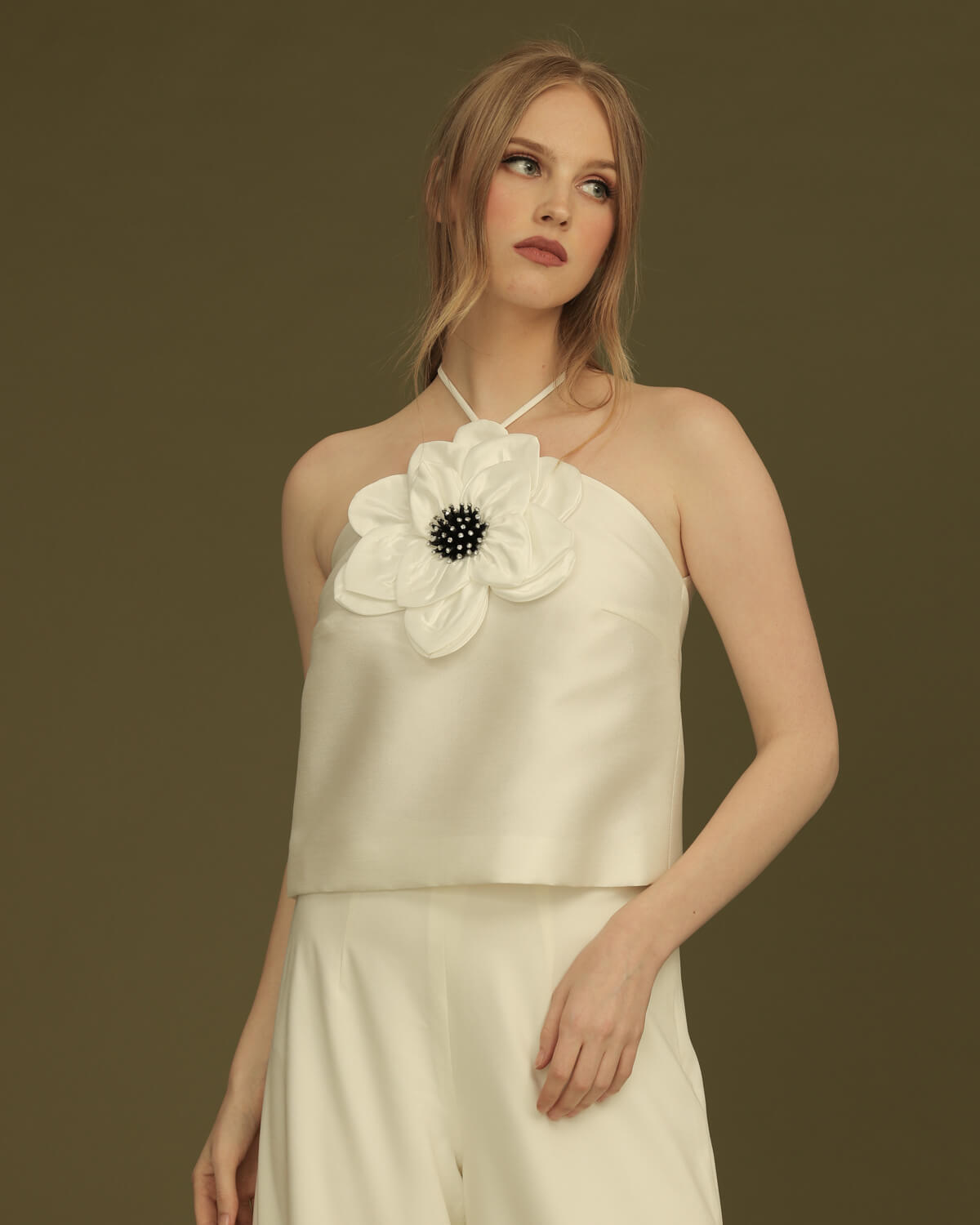 070A0143 Irene Top in White - Image 1