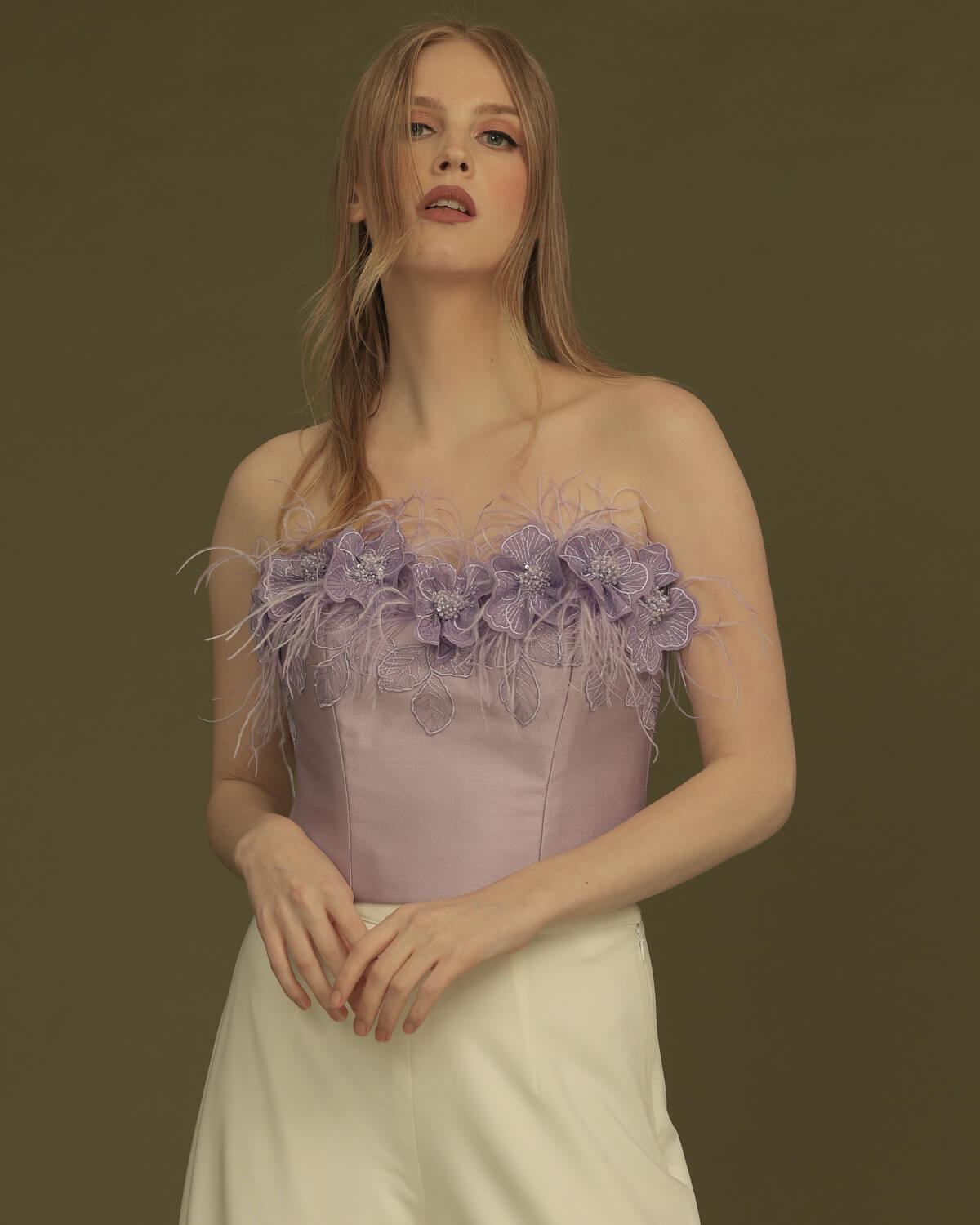 070A9874 Herve Top in Lilac - Image 1