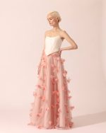 Annastasia Skirt in Peach - Image 3