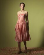 Aubin in Red and Cream - Image 4